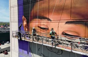 El mural más alto en Nueva Inglaterra estará en Hartford
