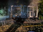 Incendio provocado por un rayo destrozó un cobertizo entero en Coventry