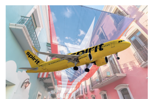 Spirit Airlines lanza nuevos vuelos sin escalas desde Bradley a san Juan, Puerto Rico