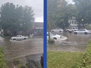 Celebraciones del 4 de julio empañadas por fuertes inundaciones