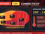 Connecticut enfrenta calor extremo y mala calidad del aire hasta el feriado del 4 de julio