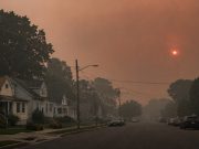 ¿Por qué el cielo se ve rojizo en Connecticut? Autoridades alertan por humo de incendios