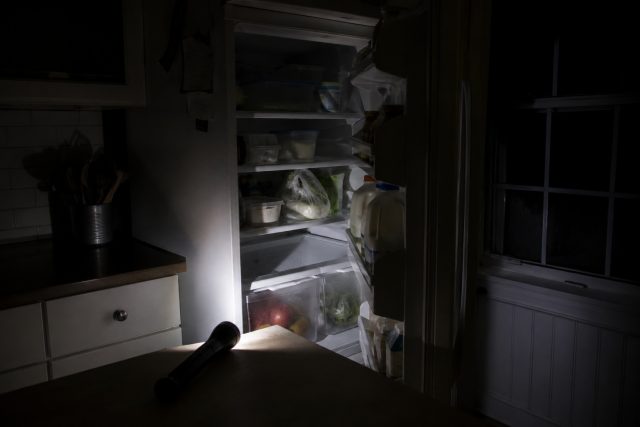 nevera sin luz