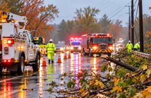 Nor’easter deja decenas de miles sin luz, carreteras cerradas e inundaciones costeras en Connecticut