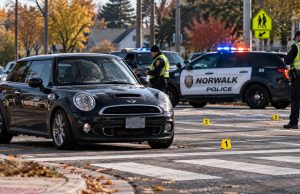 Cámaras ayudan a identificar a conductor acusado de atropellar a dos menores y huir en Norwalk