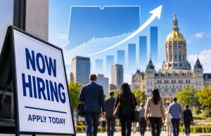 Connecticut alcanza récord de empleo mientras la tasa de desempleo se mantiene en 5.1%
