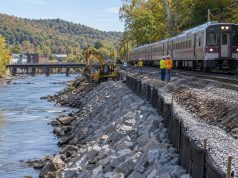 FEMA aprueba casi $815,000 para reparar tramo ferroviario dañado por inundaciones en Seymour